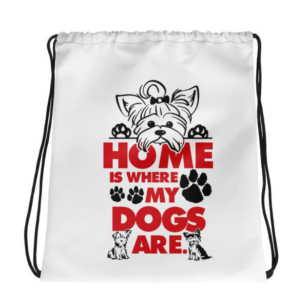 Home is where my Yorkie, Tote bag