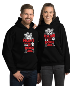 Home is Where my Dogs are Jacket - Black