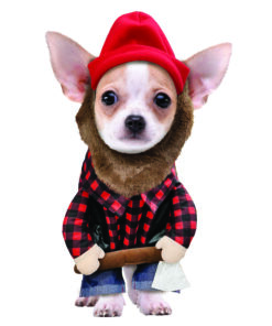 Halloween Lumberjack Costume For Dog